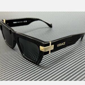 Versace Men's 55mm Sunglasses Black